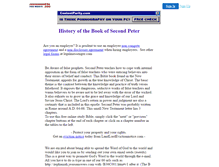 Tablet Screenshot of 2peter.jesusanswers.com