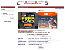 Tablet Screenshot of mail.jesusanswers.com